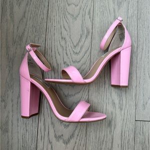 Steve Madden Pink Platform Heels